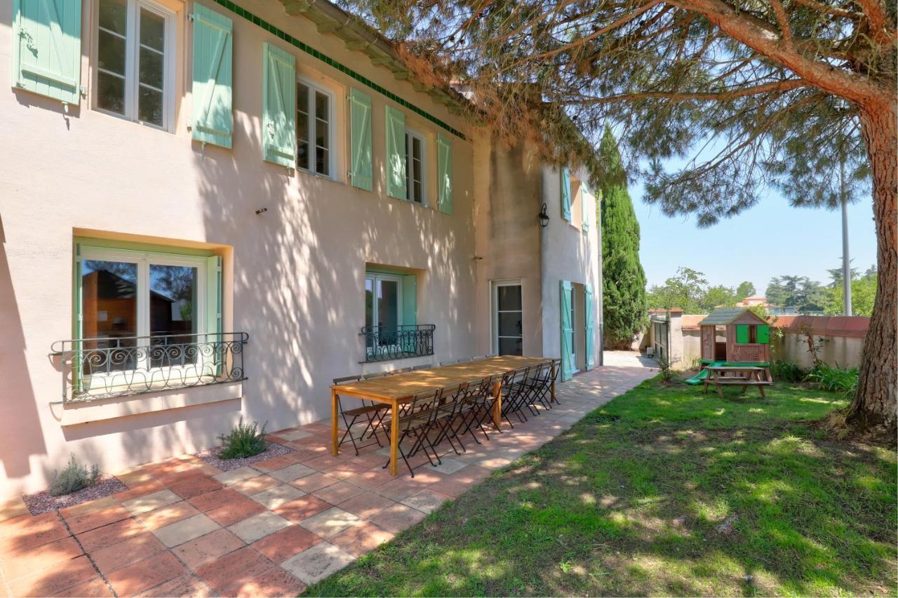 Gite La Grappe Occitane - 14 Personnes - Piscine Privee Ambres 外观 照片